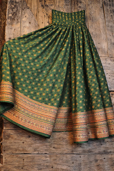 Saree to Anarkali Dress